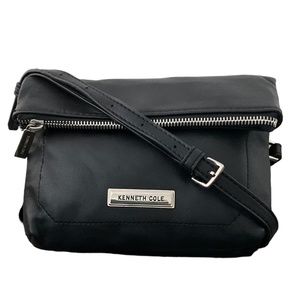 KENNETH COLE Reaction Shoulder/Crossbody Handbag Zip & Magnetic Snap Clo…
